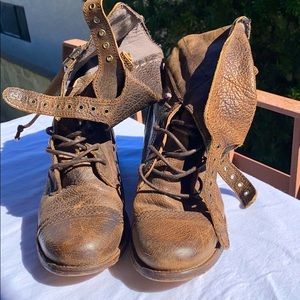All Saints Combat Boots